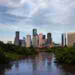 buffalo-Bayou-Houston-Texas-Evening-H-town-Hou-People-Enoying-Walk-Water-Outside