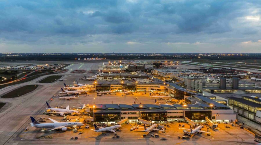 Houston has two major Airports.