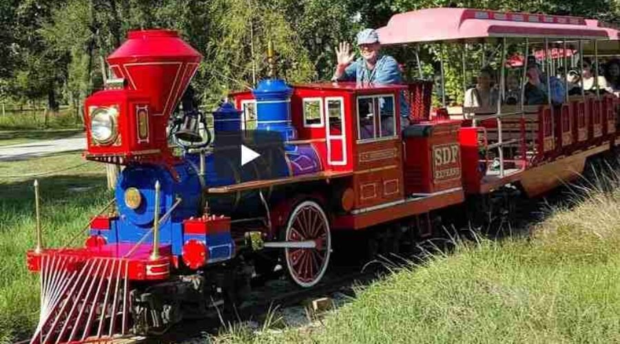 Hermann Park’s mini train virtual tour