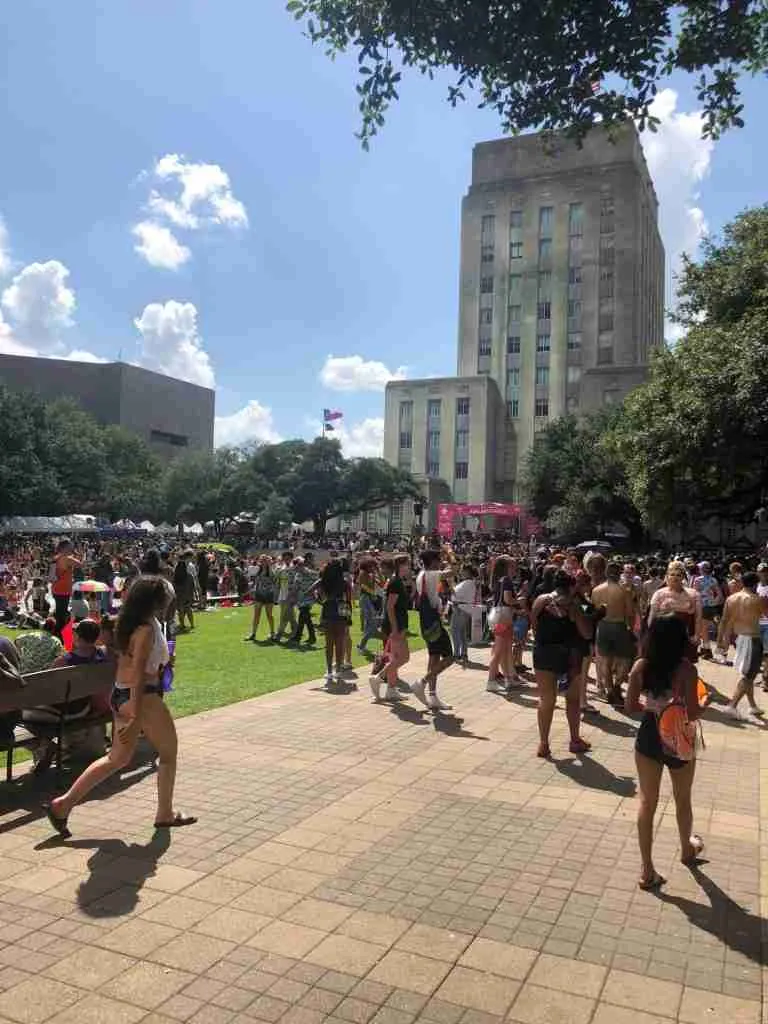 Houston City Hall Pride Festival and Celebration